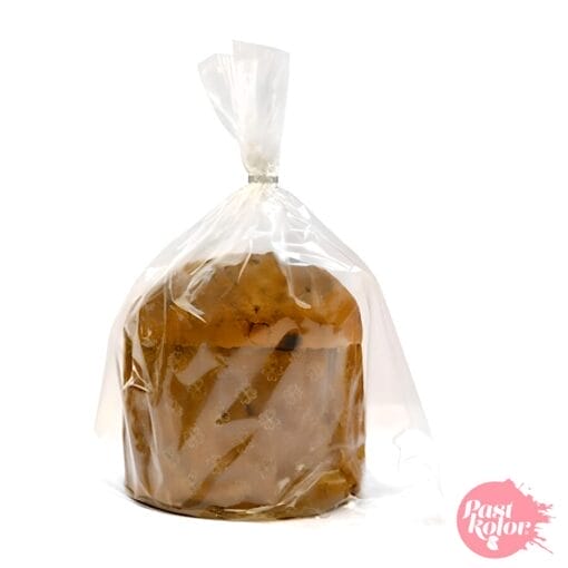 Bolsa + Cierre Para Panettone (750 G) - 32 X 38 Cm