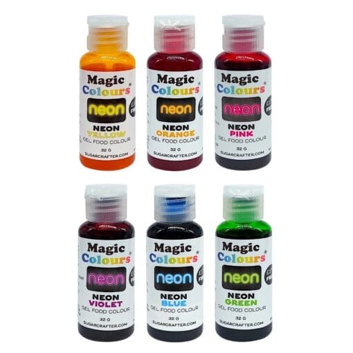 Colorante En Gel Neon Magic Colours Rosa - Pink 32 G
