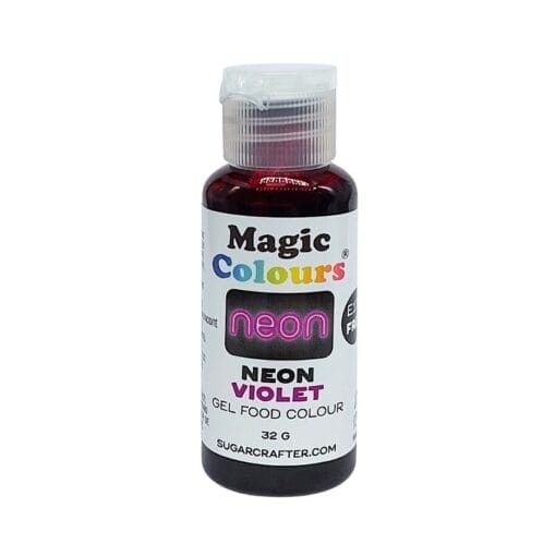 Colorante En Gel Neon Magic Colours Violeta - Violet 32 G - Imagen 2