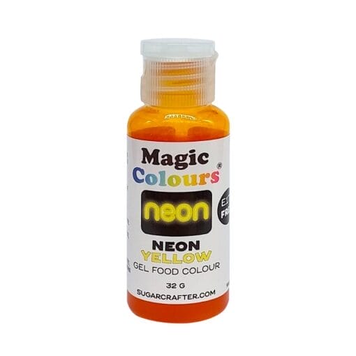 Colorante En Gel Neon Magic Colours Amarillo - Yellow 32 G