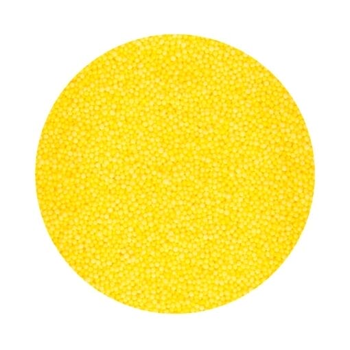 Perlas De Azucar (nonpareils) Funcakes - Amarillo 80 G