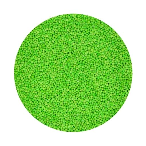 Perlas De Azucar (nonpareils) Funcakes - Verde 80 G - Imagen 2