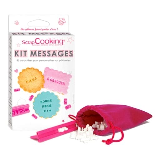 Marcador De Letras Scrapcooking - Kit Mensajes - Imagen 2