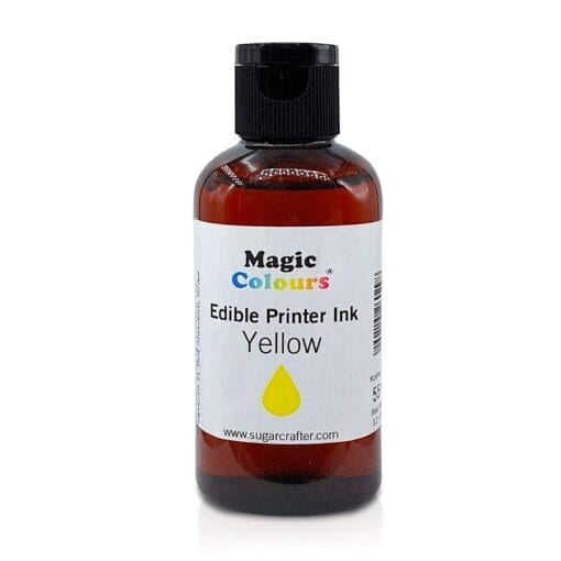 Bote De Recarga Tinta Comestible "magic Colours" - Amarillo (55 Ml)