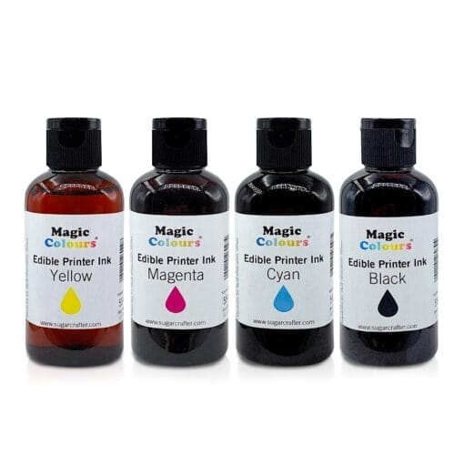 Bote De Recarga Tinta Comestible "magic Colours" - Negro (55 Ml) - Imagen 2