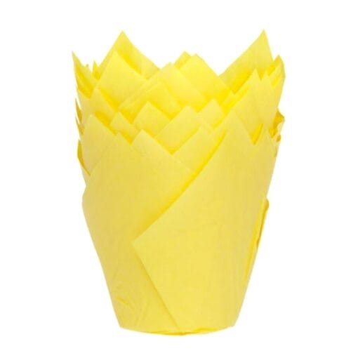 Tulipas Para Muffins House Of Marie - Amarillas