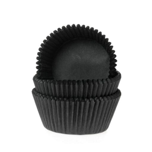 Capsulas Mini Cupcake "house Of Marie" - Negras