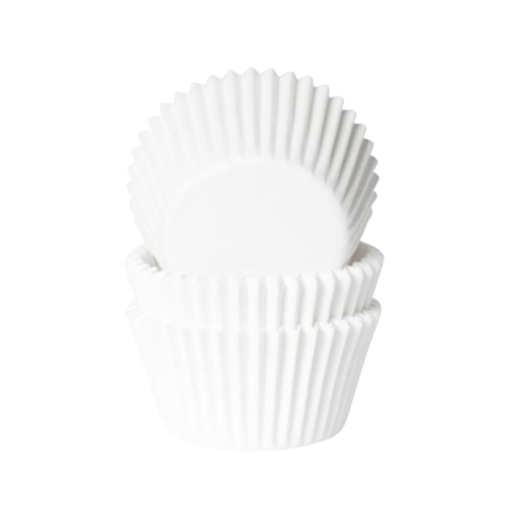 Capsulas Mini Cupcake "house Of Marie" - Blancas