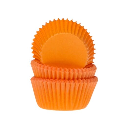 Capsulas Mini Cupcake "house Of Marie" - Naranjas