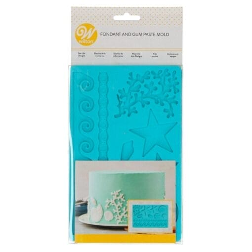 Molde Silicona Para Fondant Wilton - Vida Marina