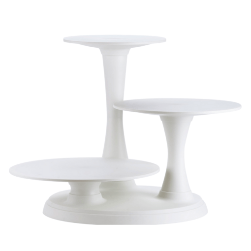Stand Para Tartas Blanco Wilton - 3 Niveles - Imagen 4