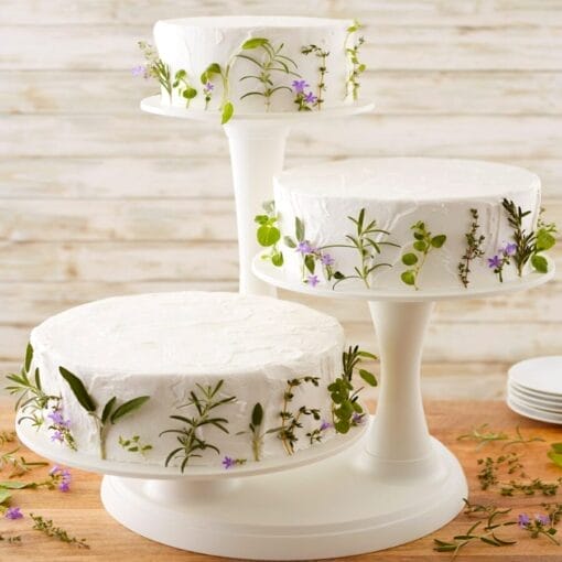 Stand Para Tartas Blanco Wilton - 3 Niveles - Imagen 3