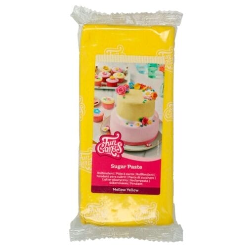 Fondant Funcakes - Amarillo 1 Kg
