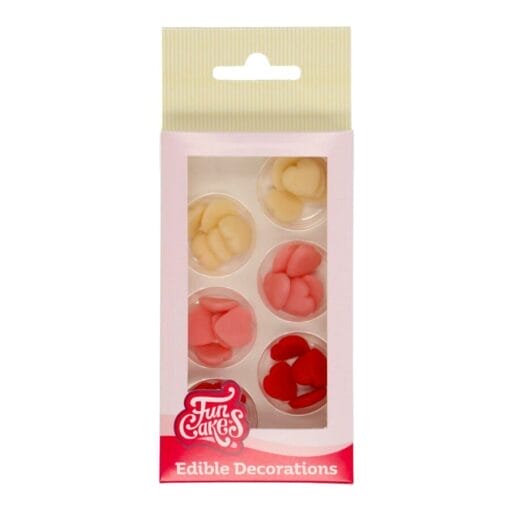 Decoraciones De Mazapan Funcakes - Corazones - Imagen 3