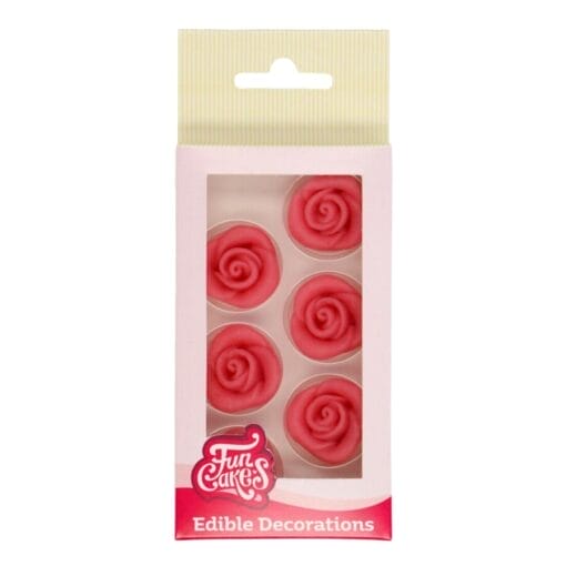Decoraciones De Mazapan Funcakes - Rosas - Imagen 3