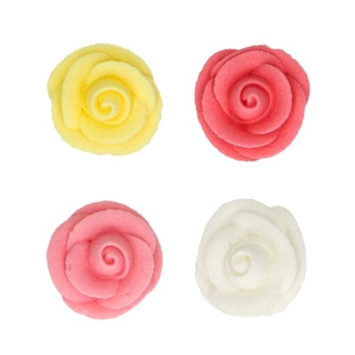 Decoraciones De Azucar Funcakes - Rosas Colores - Imagen 2
