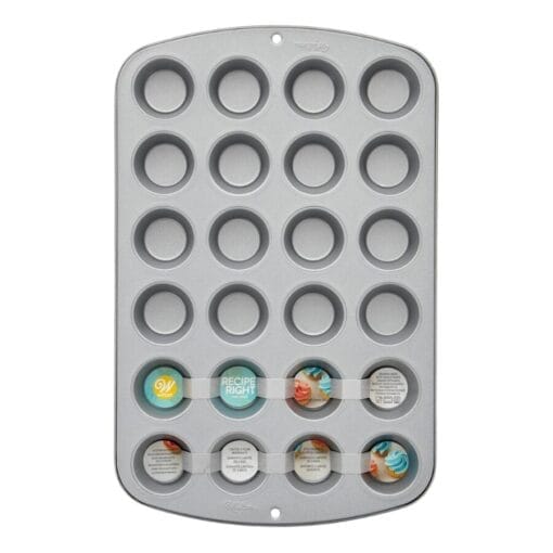 Molde Para 24 Mini Muffins "recipe Right" - Wilton