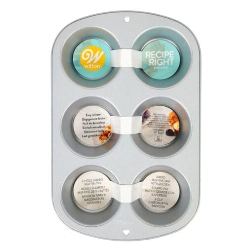 Molde Para 6 Muffins "recipe Right" - Wilton