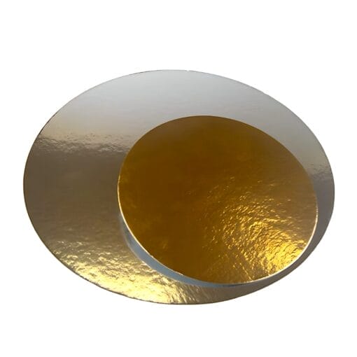 Base Redonda Oro Y Plata Funcakes - 20 Cm (3 U)