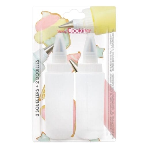 Biberones Dosificadores Con Boquillas - Scrapcooking