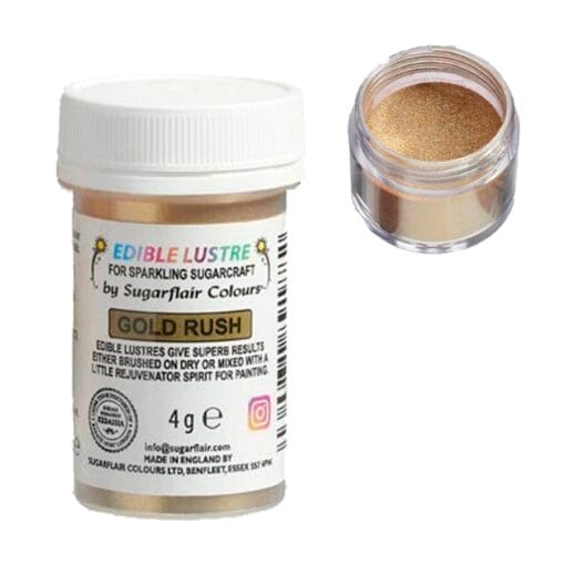 Brillo Comestible Sugarflair - Gold Rush / Oro (4 G)