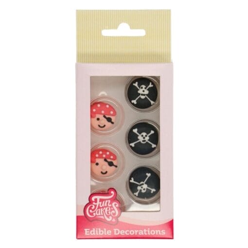 Decoraciones De Azucar Funcakes - Piratas - Imagen 3