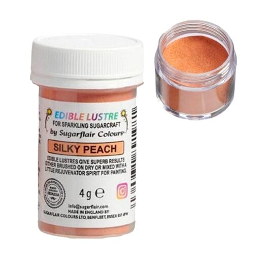Brillo Comestible Sugarflair - Silky Peach / Melocoton (4 G)