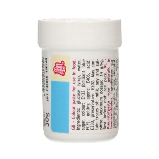 Colorante En Pasta Funcakes - Azul Cielo 30 G