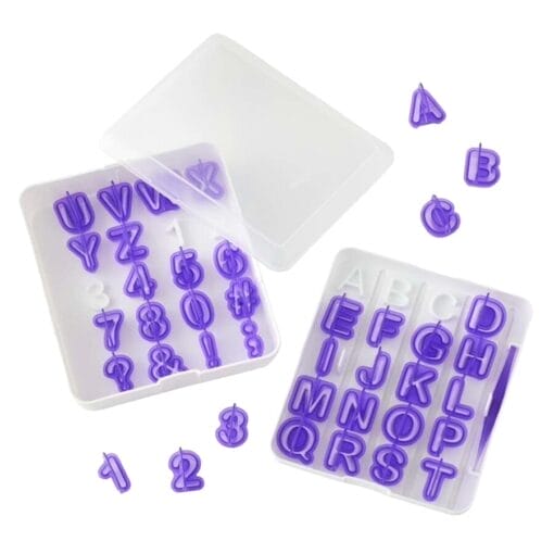Set 41 Cortadores Wilton - Letras Y Numeros