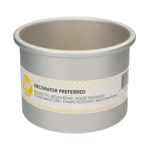 Molde De Aluminio Anodizado Redondo Wilton - Ø 12,5 Cm / H 10 Cm