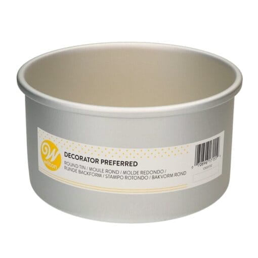Molde De Aluminio Anodizado Redondo Wilton - Ø 17,5 Cm / H 10 Cm