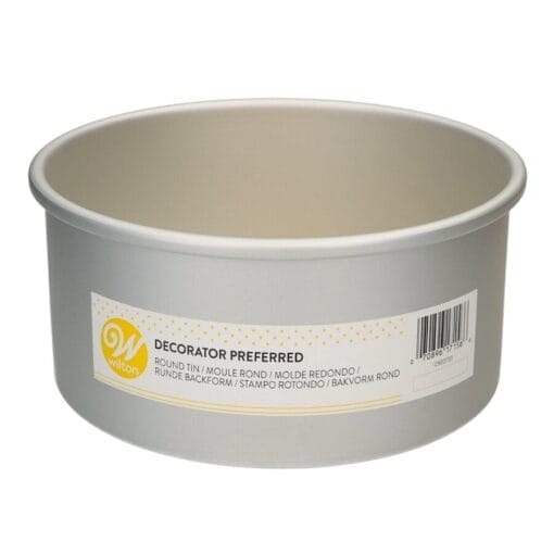 Molde De Aluminio Anodizado Redondo Wilton - Ø 20 Cm / H 10 Cm