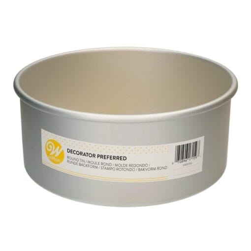 Molde De Aluminio Anodizado Redondo Wilton - Ø 22,5 Cm / H 10 Cm