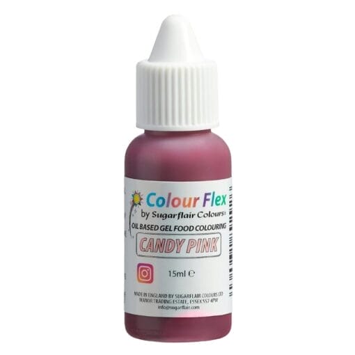 Colorante Liposoluble "colourflex" Sugarflair - Candy Pink / Rosa Dulce (15 Ml) - Imagen 2