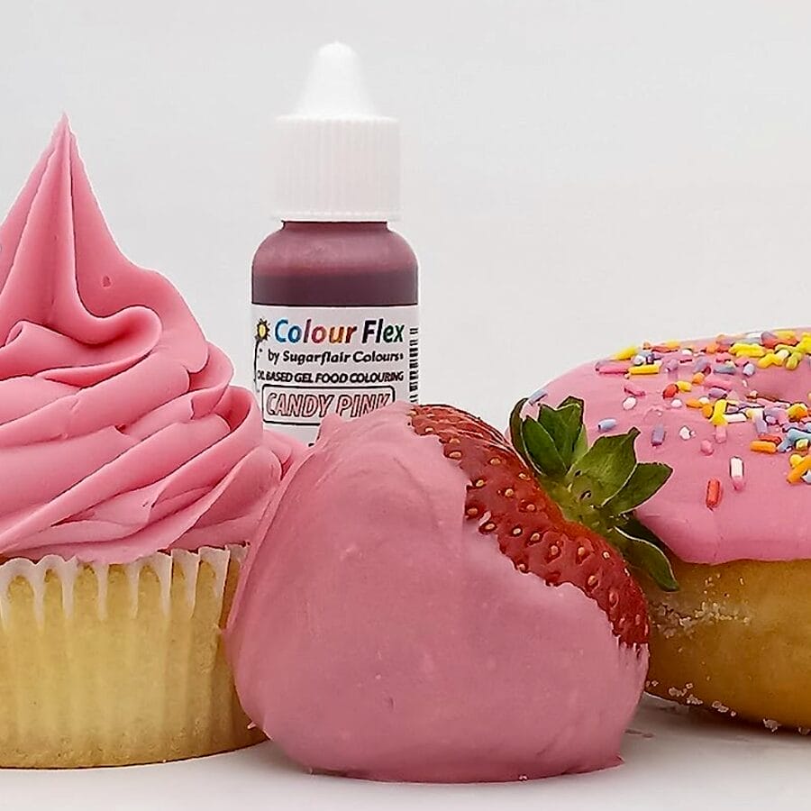 Colorante Liposoluble "colourflex" Sugarflair - Candy Pink / Rosa Dulce (15 Ml) - Imagen 2