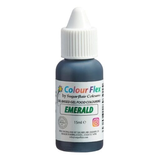 Colorante Liposoluble "colourflex" Sugarflair - Emerald / Esmeralda (15 Ml)