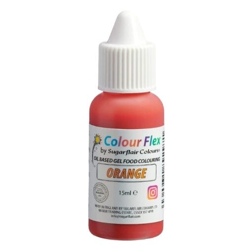 Colorante Liposoluble "colourflex" Sugarflair - Orange / Naranja (15 Ml)