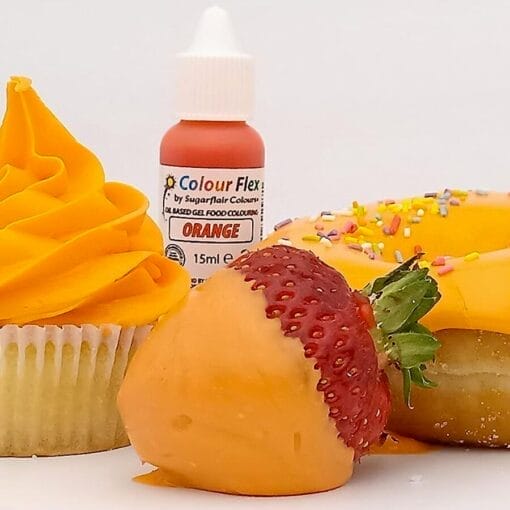 Colorante Liposoluble "colourflex" Sugarflair - Orange / Naranja (15 Ml) - Imagen 2