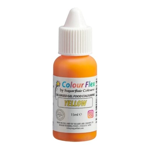Colorante Liposoluble "colourflex" Sugarflair - Yellow / Amarillo (15 Ml)