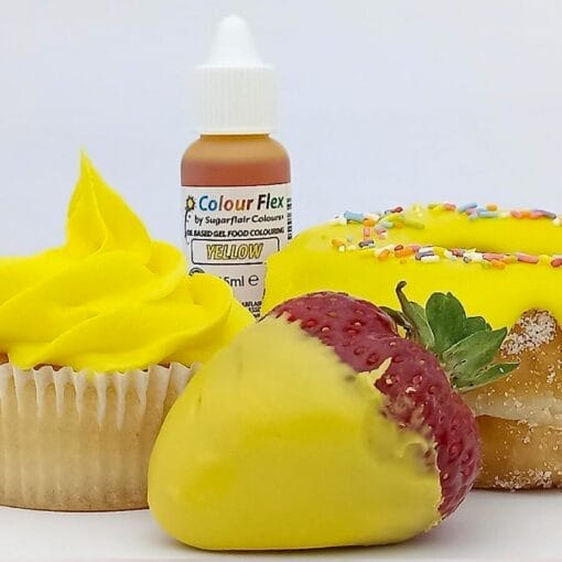 Colorante Liposoluble "colourflex" Sugarflair - Yellow / Amarillo (15 Ml) - Imagen 2