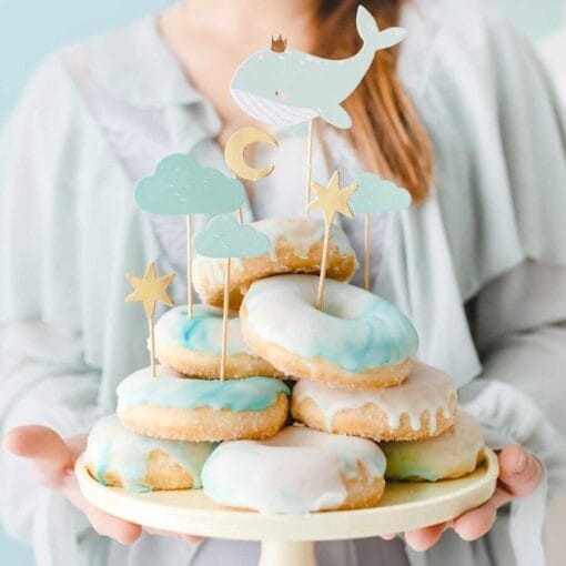 Topper Para Cupcakes Partydeco - Ballena - Imagen 2