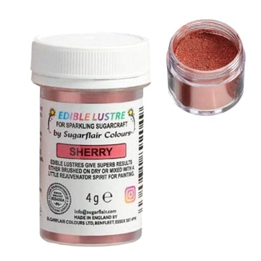 Brillo Comestible Sugarflair - Sherry (4 G)