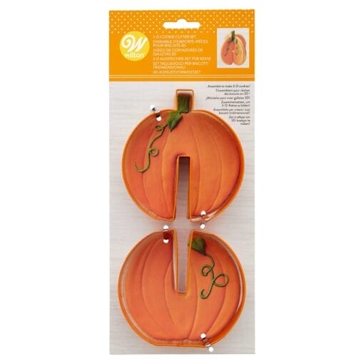 Set Cortadores Wilton - Calabaza 3d