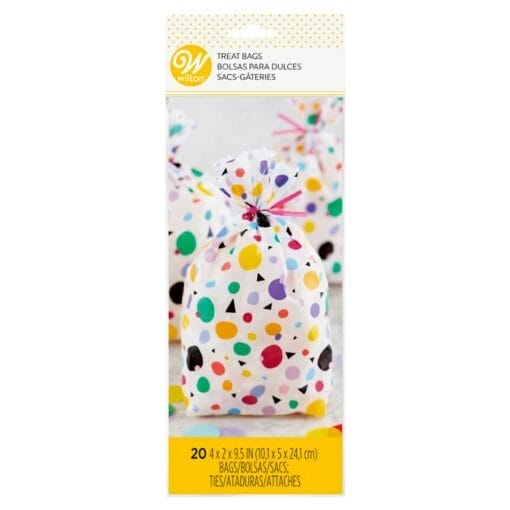 Bolsas Para Dulces Wilton - Circulos Y Triangulos (20 U)
