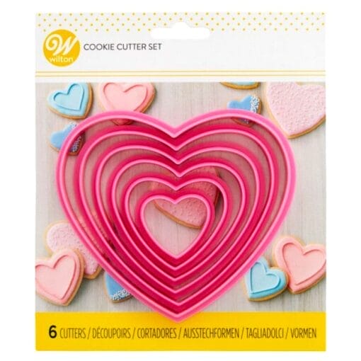 Set Cortadores Wilton - Corazones