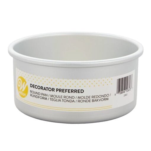 Molde De Aluminio Anodizado Redondo Wilton - Ø 20 Cm / H 7,5 Cm