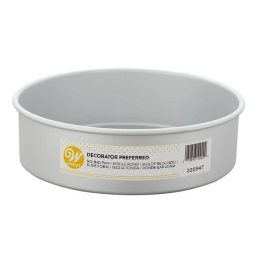 Molde De Aluminio Anodizado Redondo Wilton - Ø 25 Cm / H 7,5 Cm