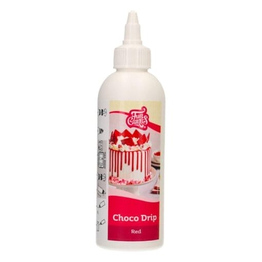 Efecto Goteo Choco Drip Funcakes - Red / Rojo (180 G)