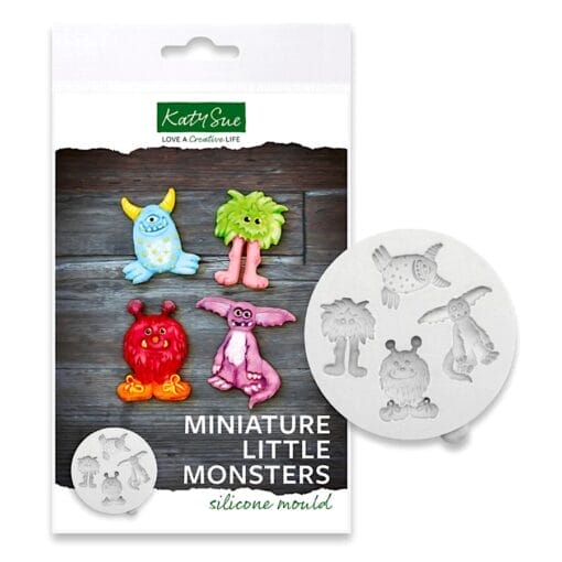 Molde Silicona Katy Sue - Monstruos / "little Monsters"