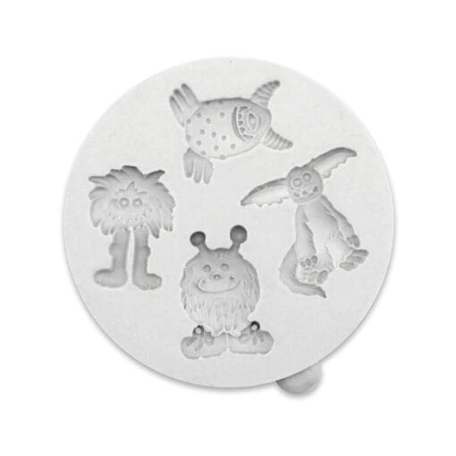 Molde Silicona Katy Sue - Monstruos / "little Monsters"